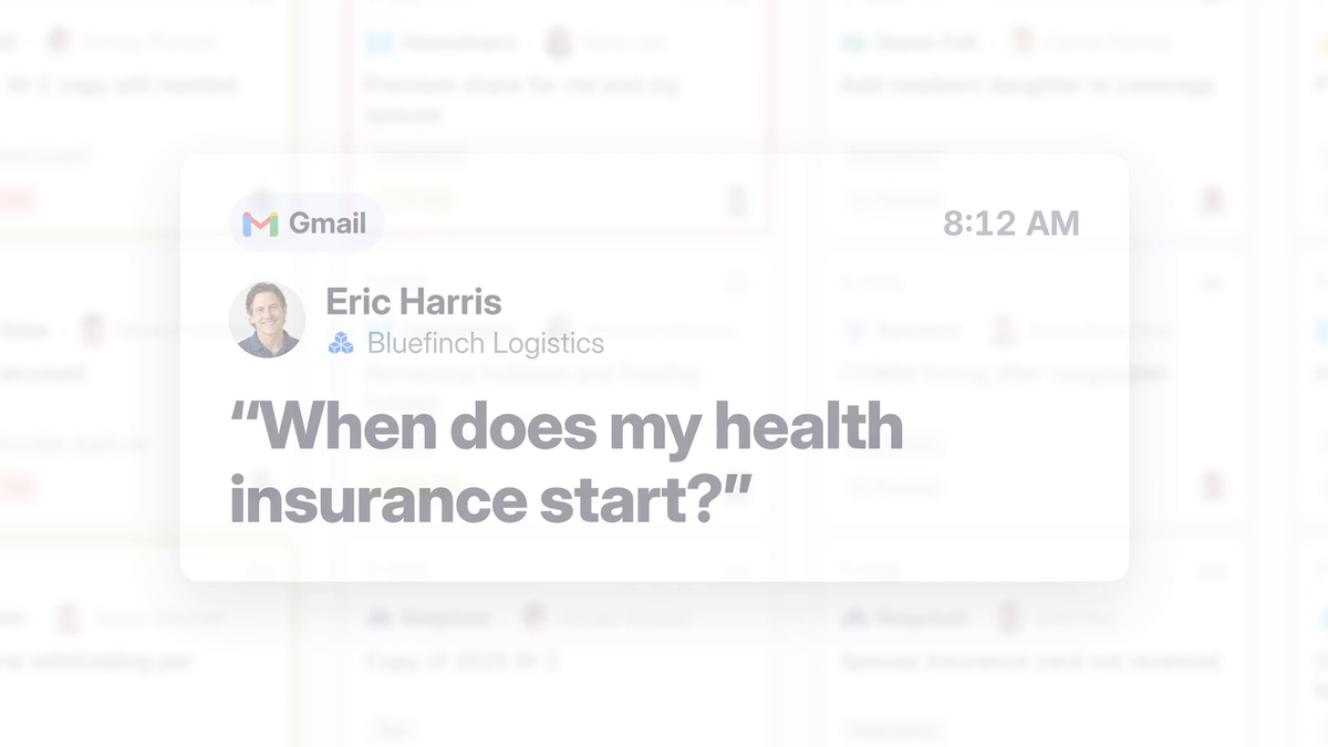 Worknaut: an email arrives, lands on the board, the AI drafts a cited reply, and the reply is sent
